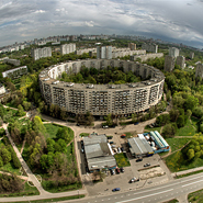 Фотообои "Москва глазами птицы"